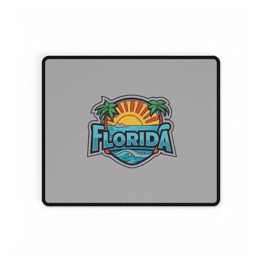 Florida Beach Desk Mat - Tropical Vibe Office Decor